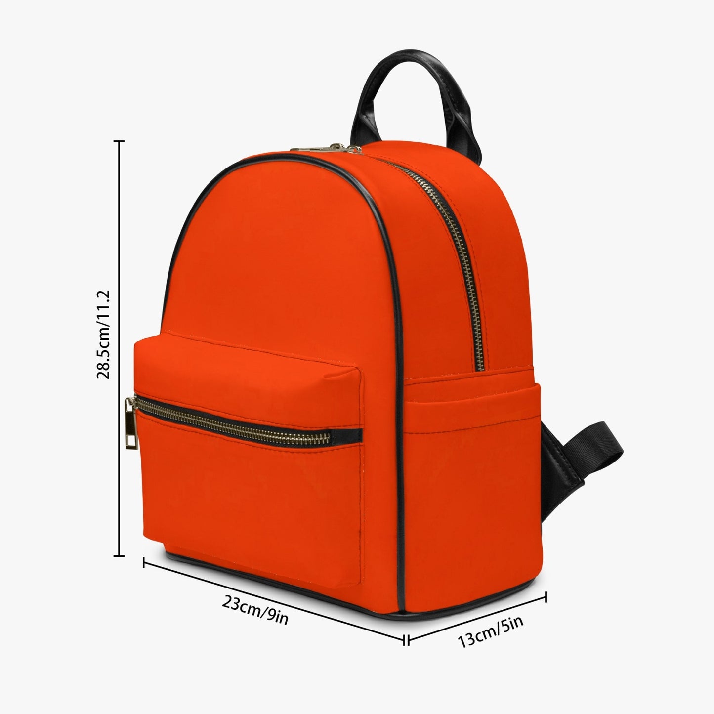 909. All Over Printed PU Backpack