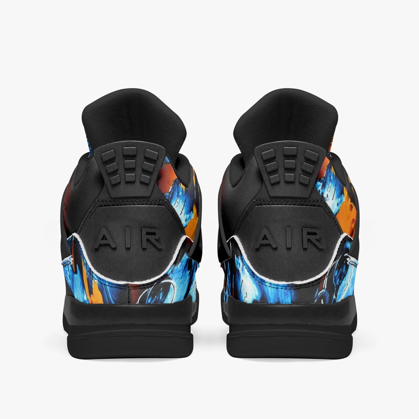 698. AJ4 Basketball Sneakers -Black Sole