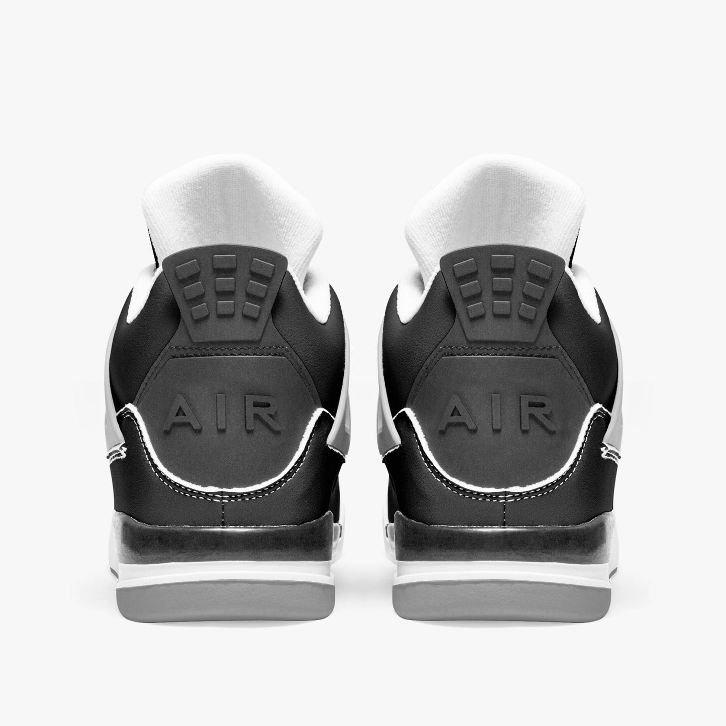 699. AJ4 Basketball Sneakers -Grey Sole