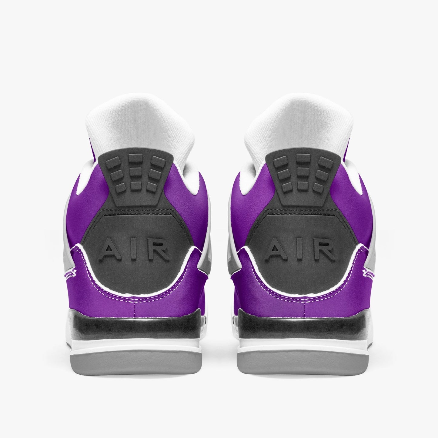 699. AJ4 Basketball Sneakers -Grey Sole
