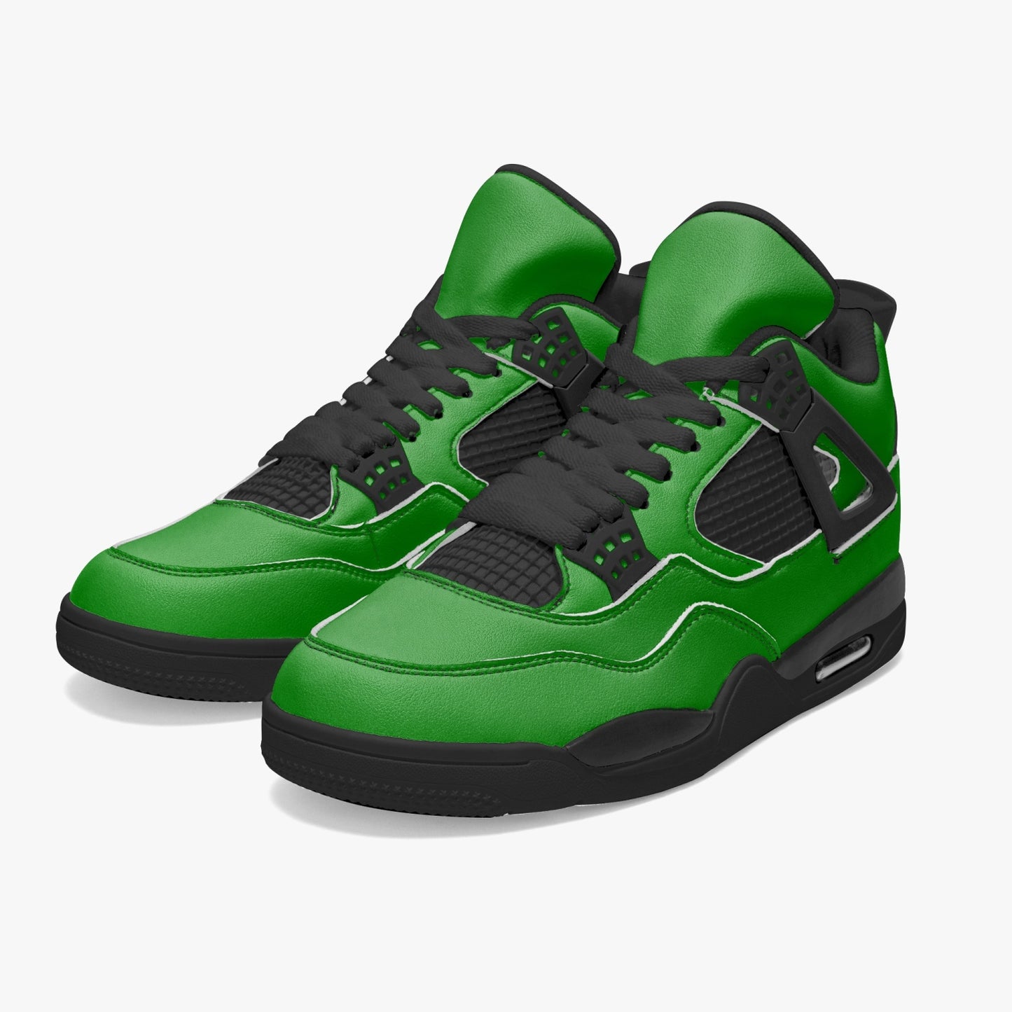 698. AJ4 Basketball Sneakers -Black Sole