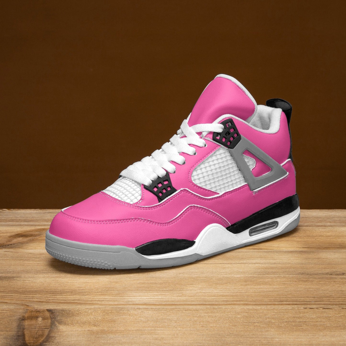 699. AJ4 Basketball Sneakers -Grey Sole