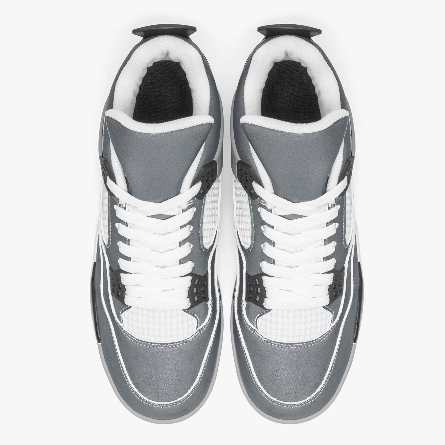 699. AJ4 Basketball Sneakers -Grey Sole