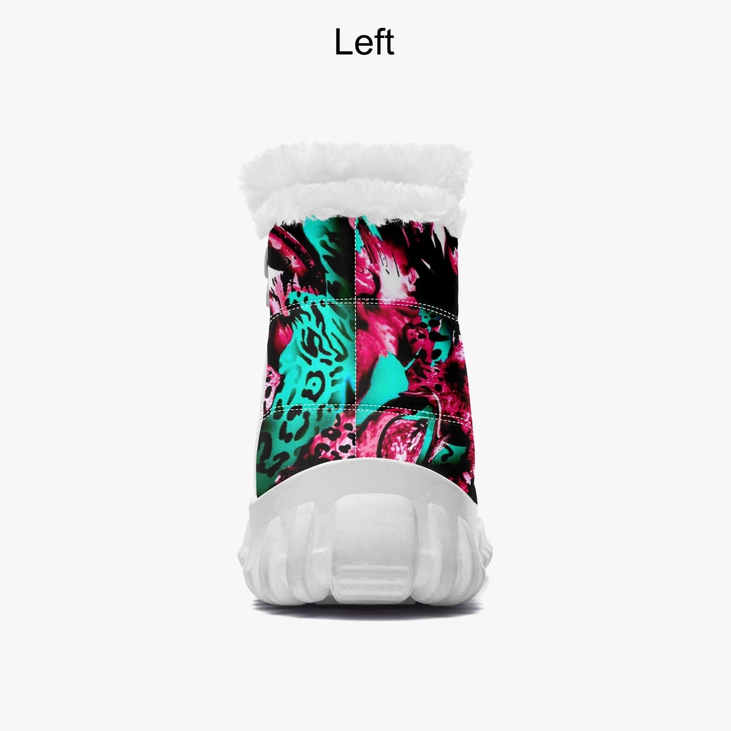 446. Cotton-pad Fur Zipper Up Boots