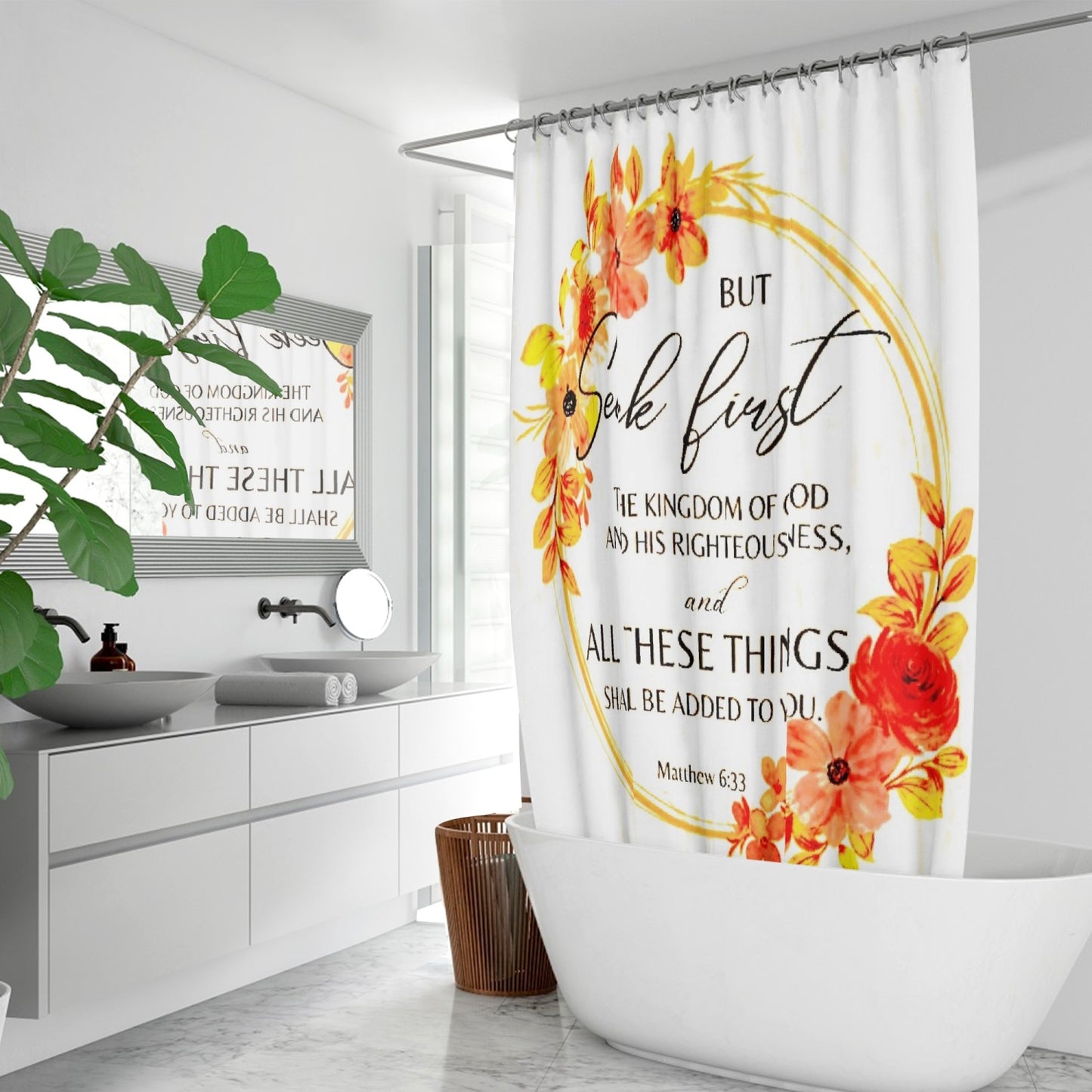 171. Quick-drying Shower Curtain