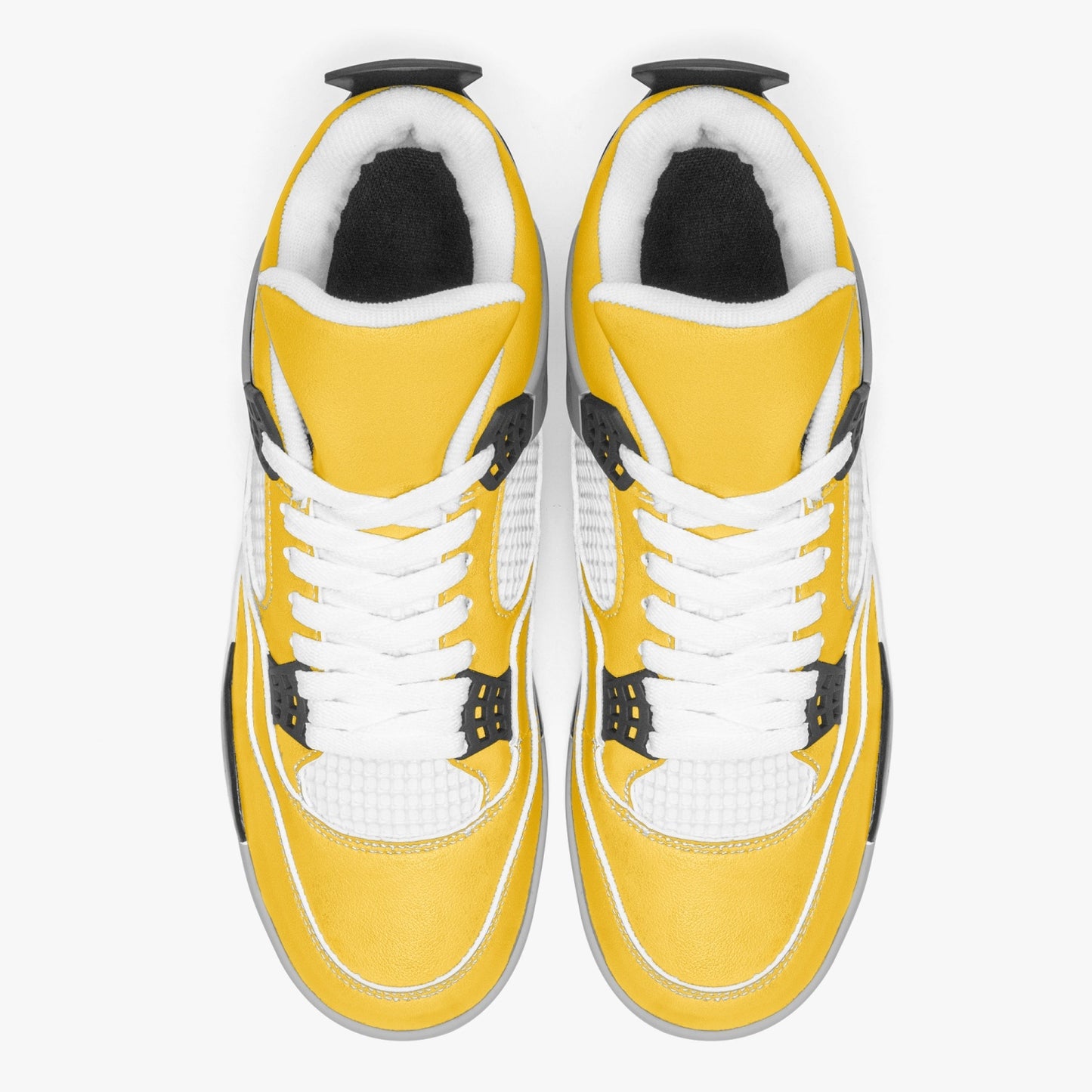 699. AJ4 Basketball Sneakers -Grey Sole