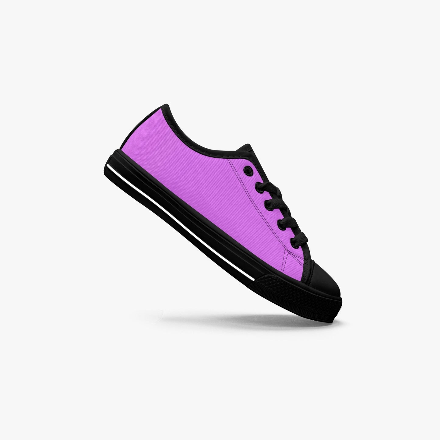 421.Kid’s Low-Top Canvas Shoes-Black