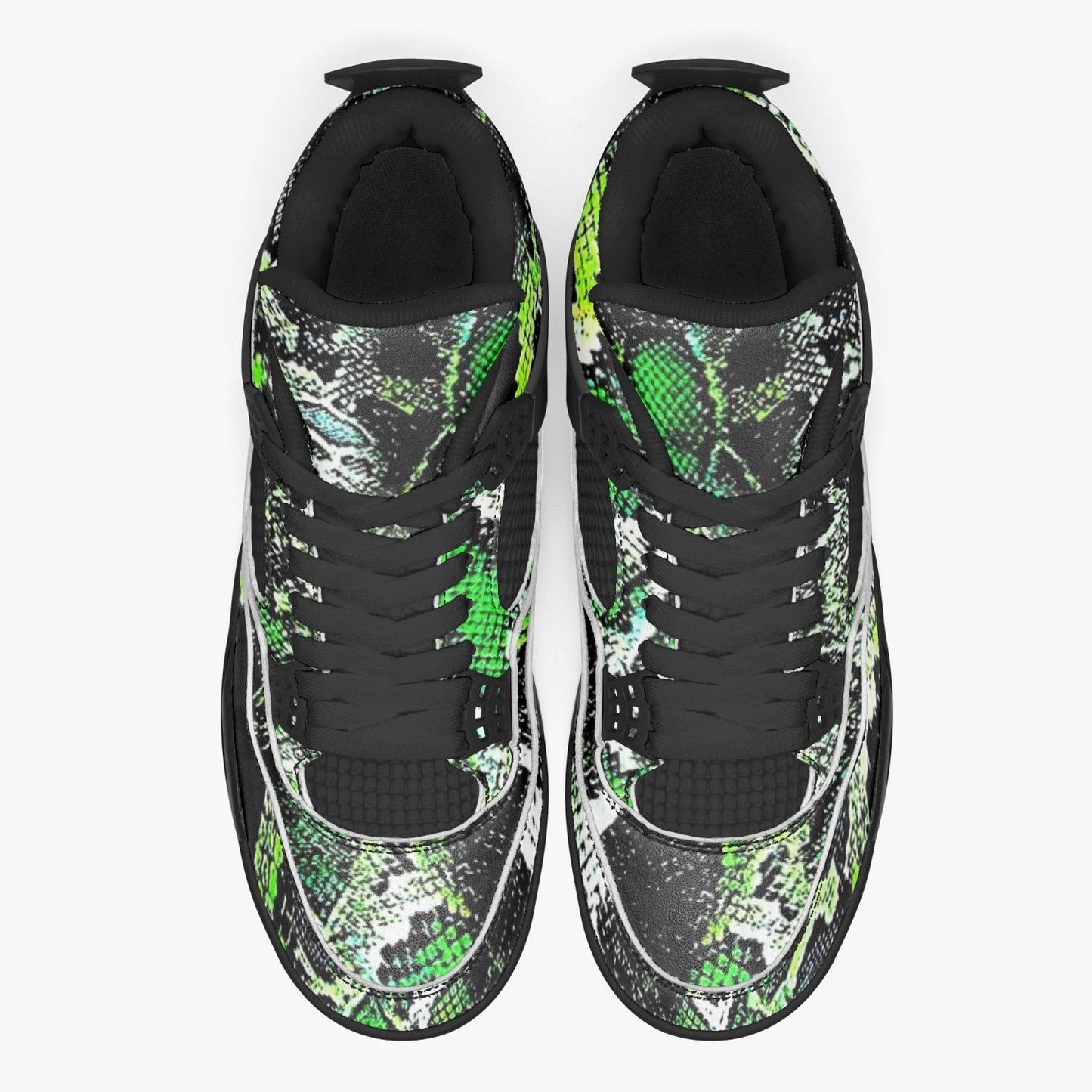 698. AJ4 Basketball Sneakers -Black Sole