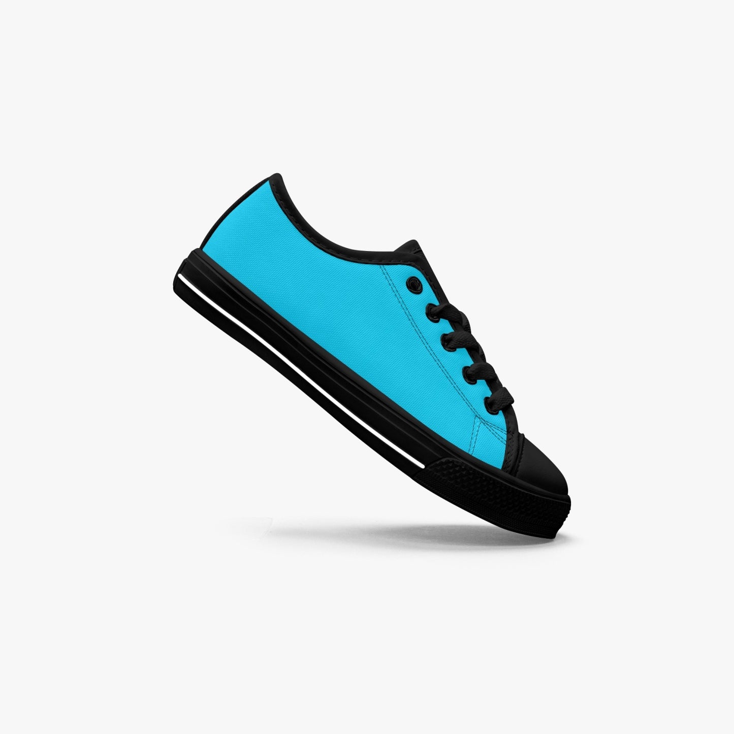 421.Kid’s Low-Top Canvas Shoes-Black