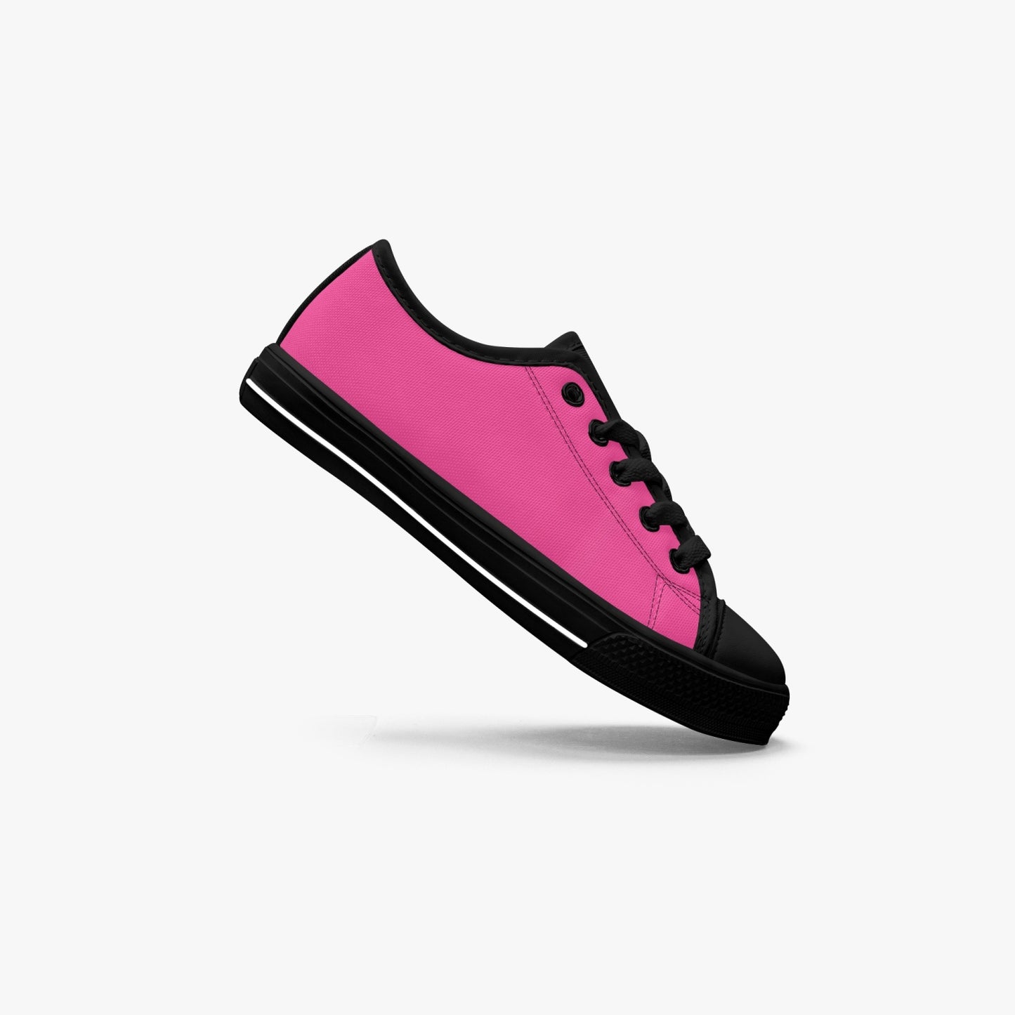 421.Kid’s Low-Top Canvas Shoes-Black