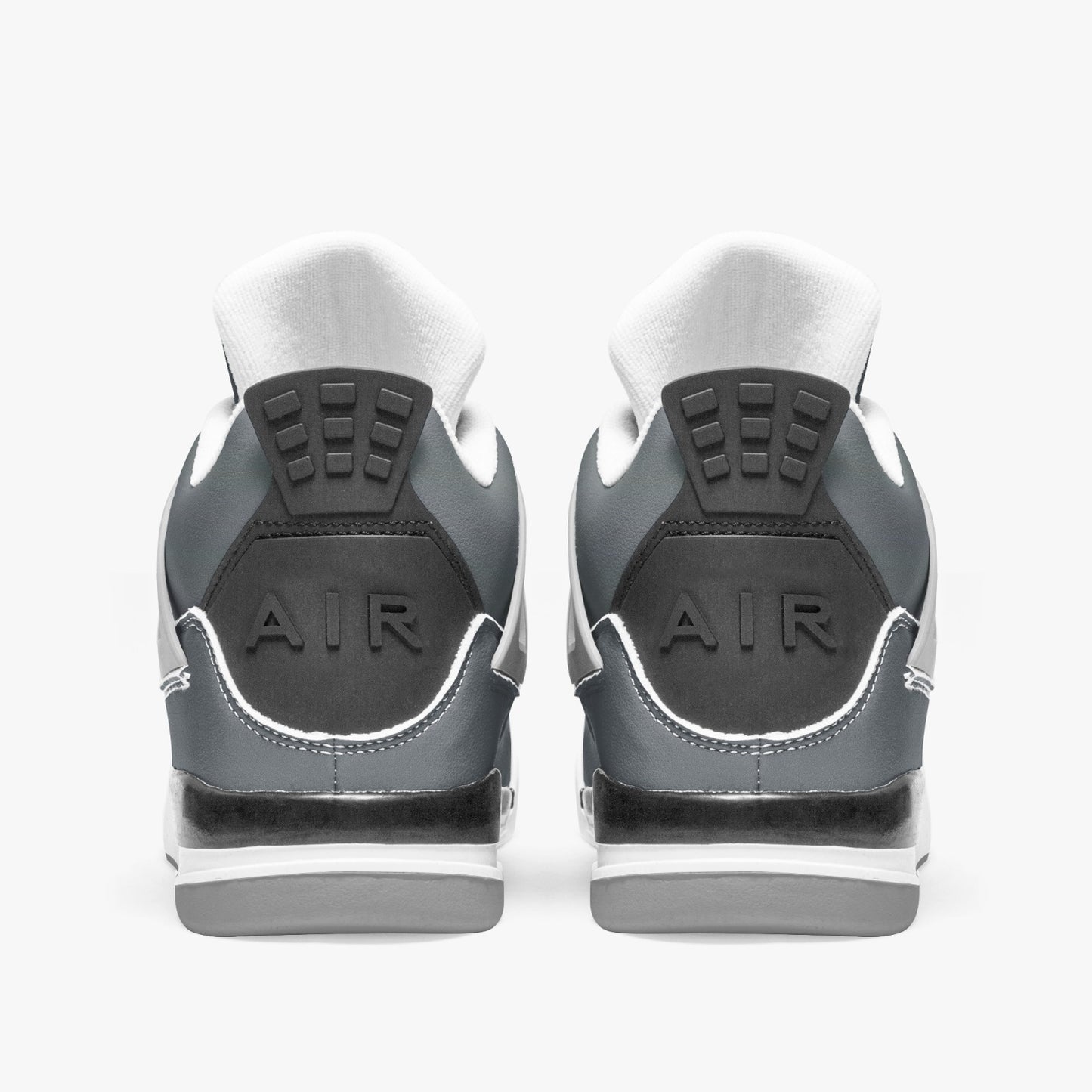 699. AJ4 Basketball Sneakers -Grey Sole