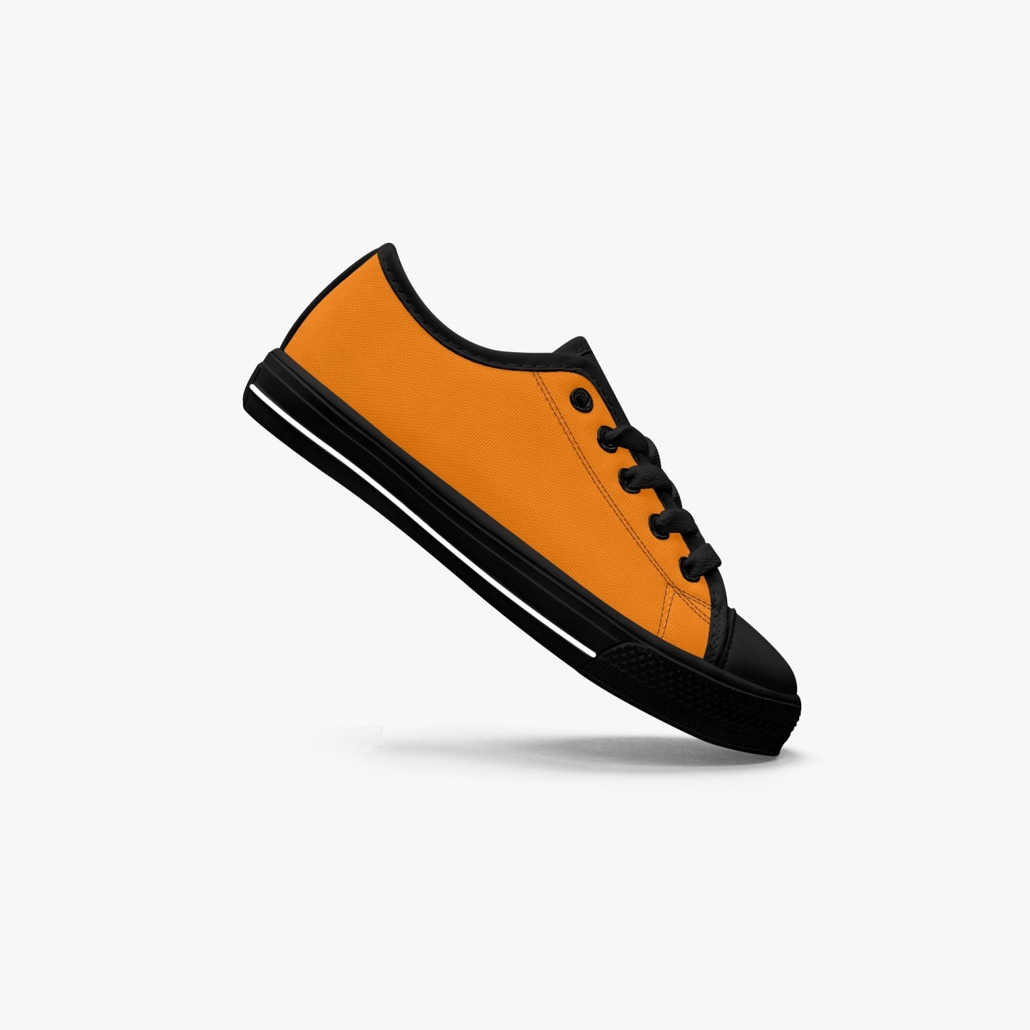421.Kid’s Low-Top Canvas Shoes-Black