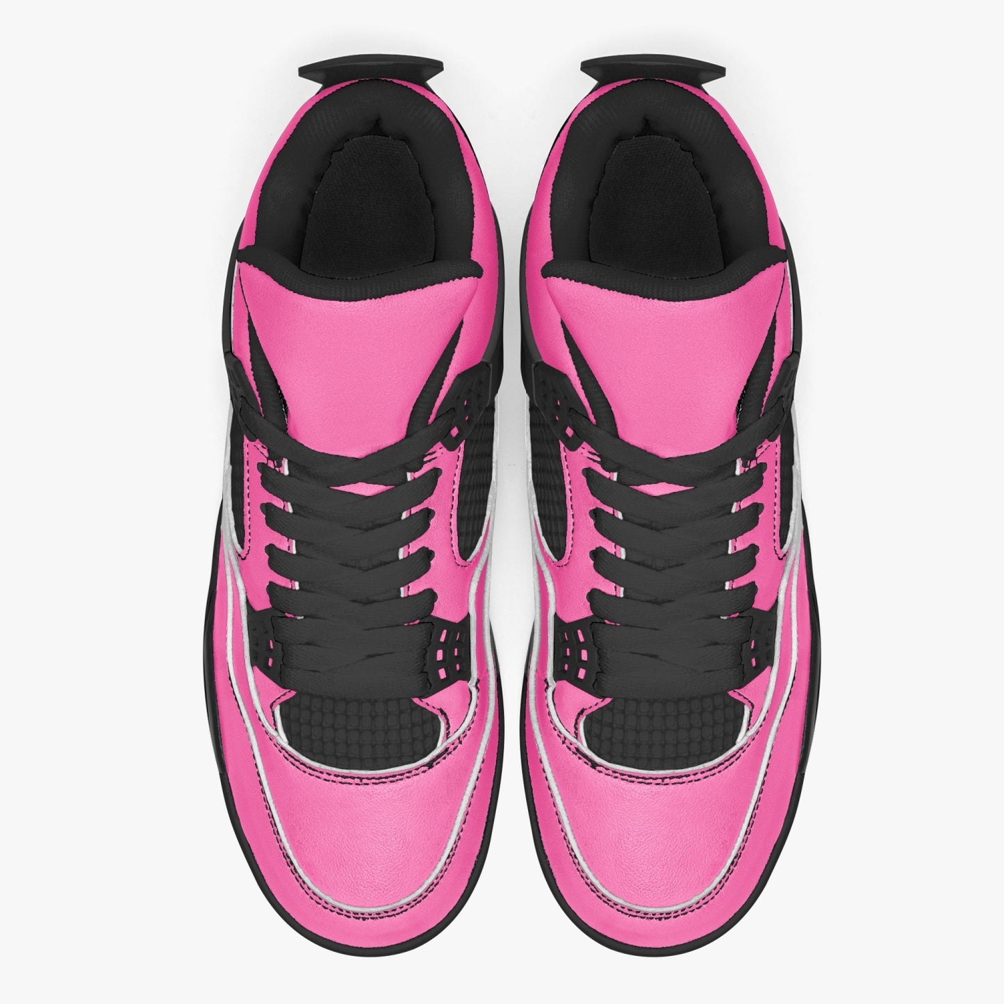 698. AJ4 Basketball Sneakers -Black Sole