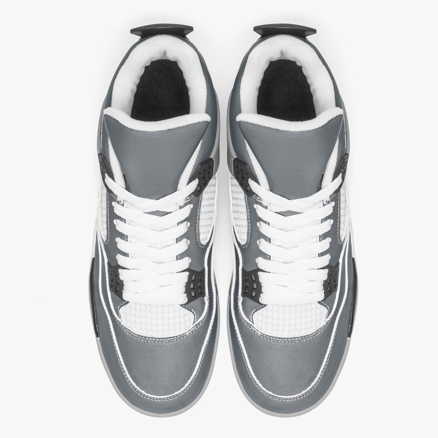 699. AJ4 Basketball Sneakers -Grey Sole