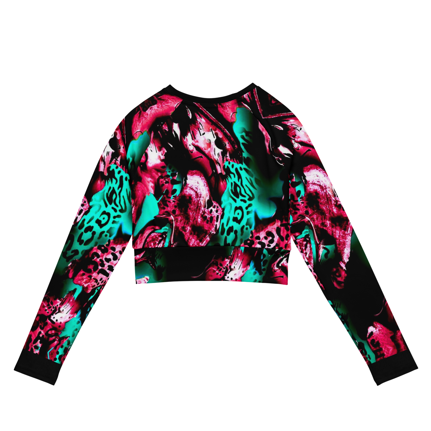 long-sleeve crop top