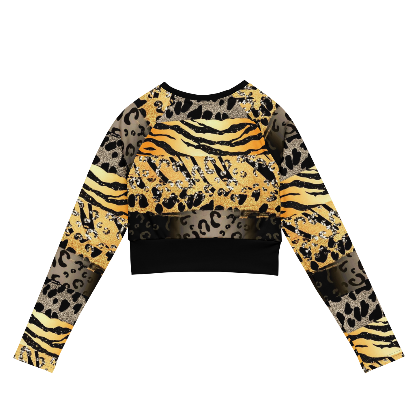 long-sleeve crop top