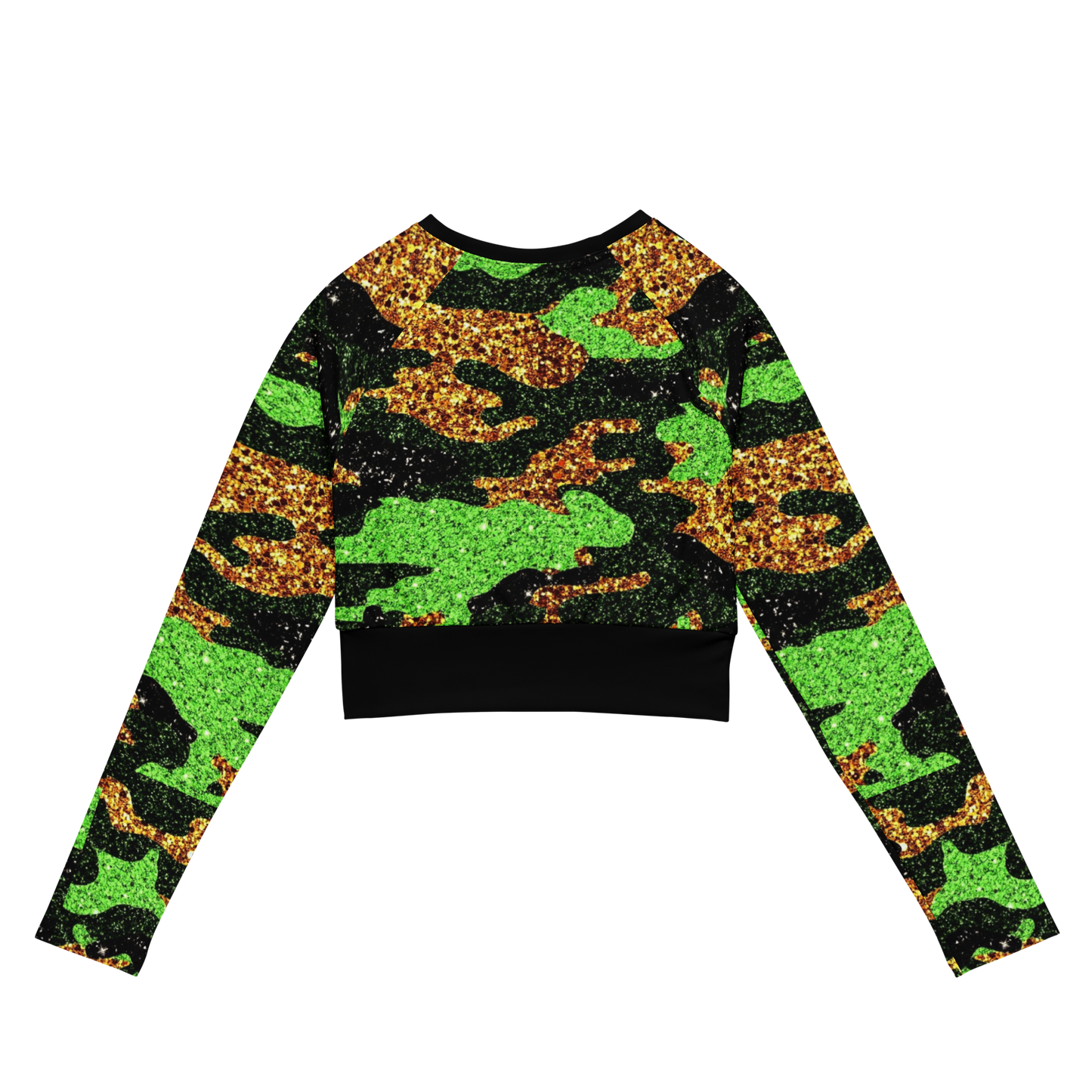 long-sleeve crop top