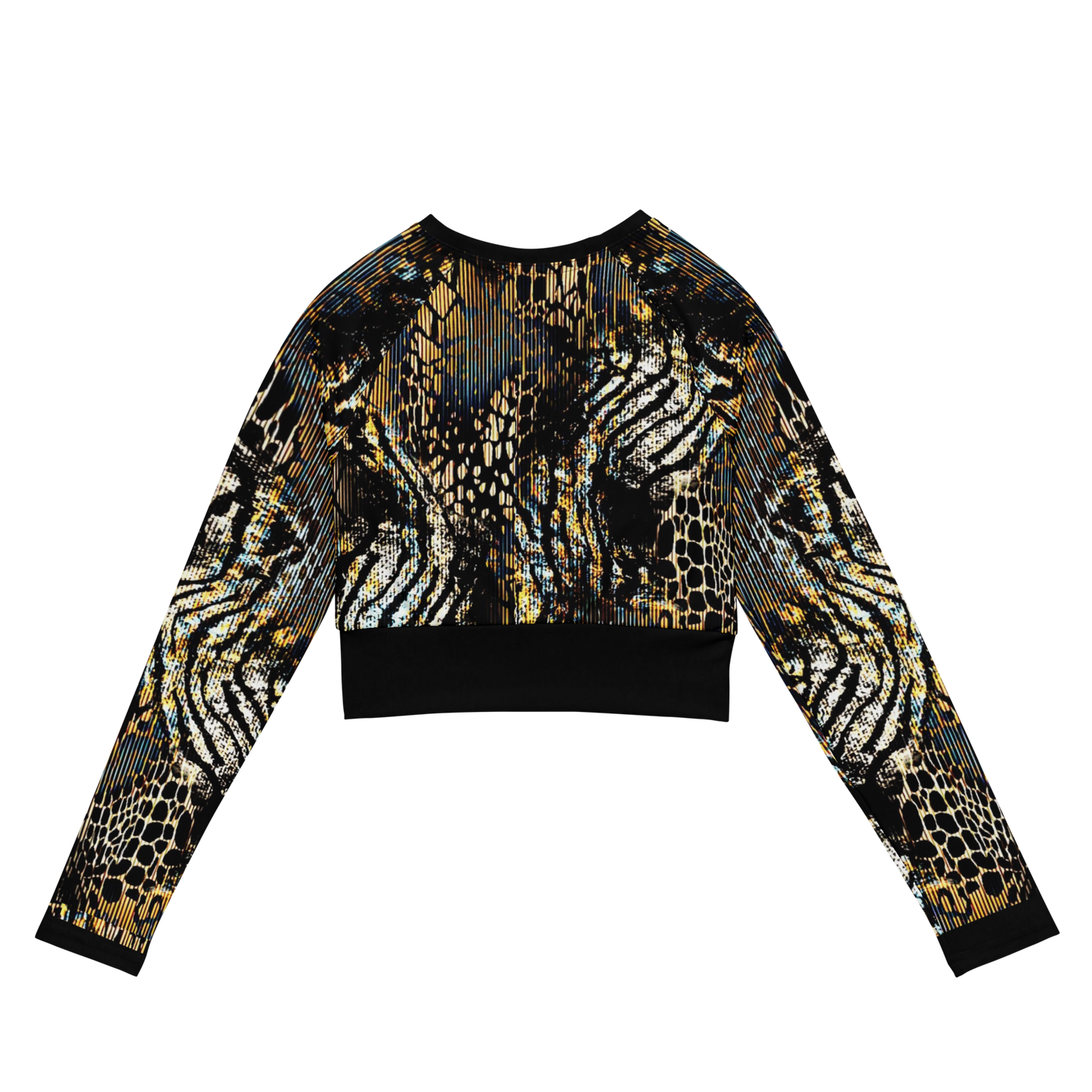 long-sleeve crop top