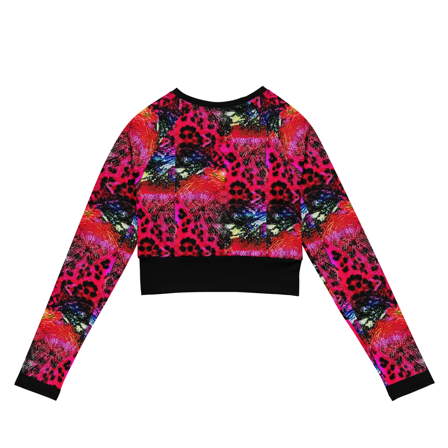 long-sleeve crop top