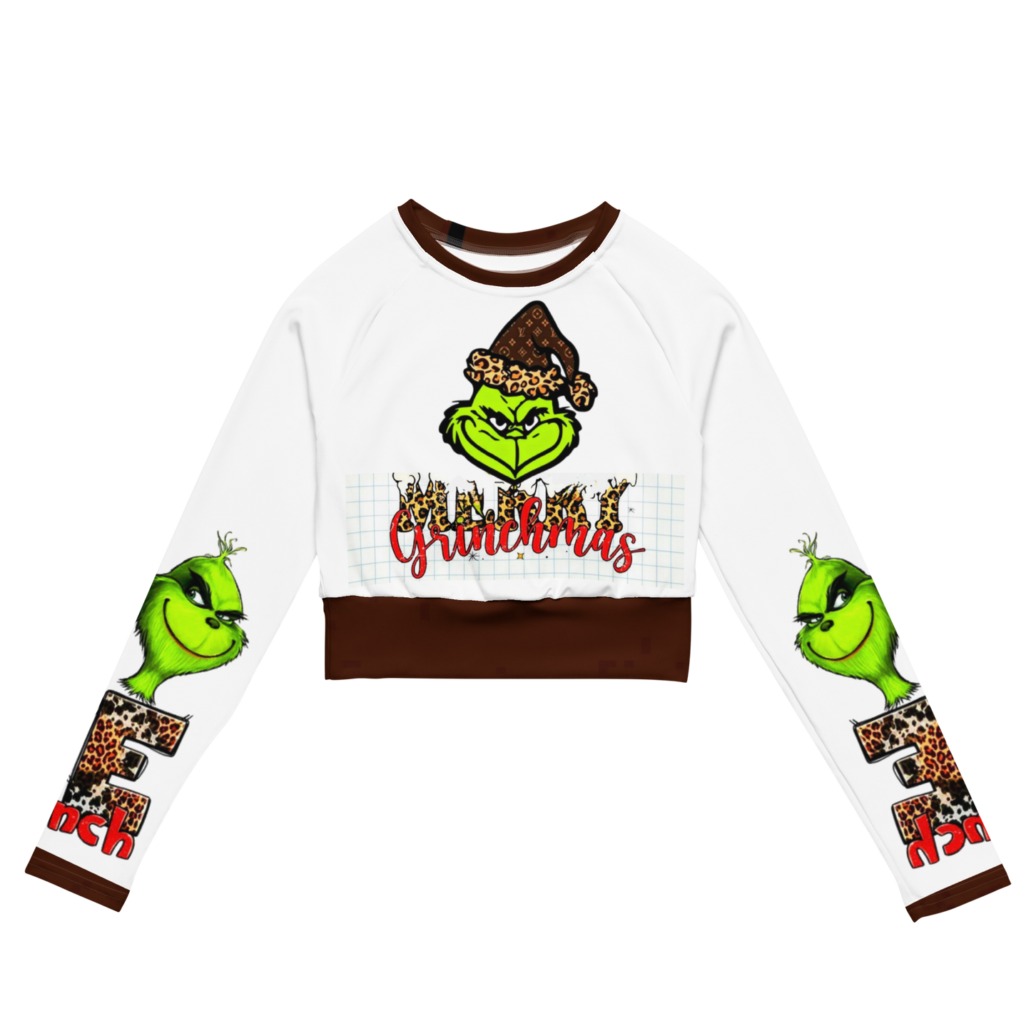 long-sleeve crop top