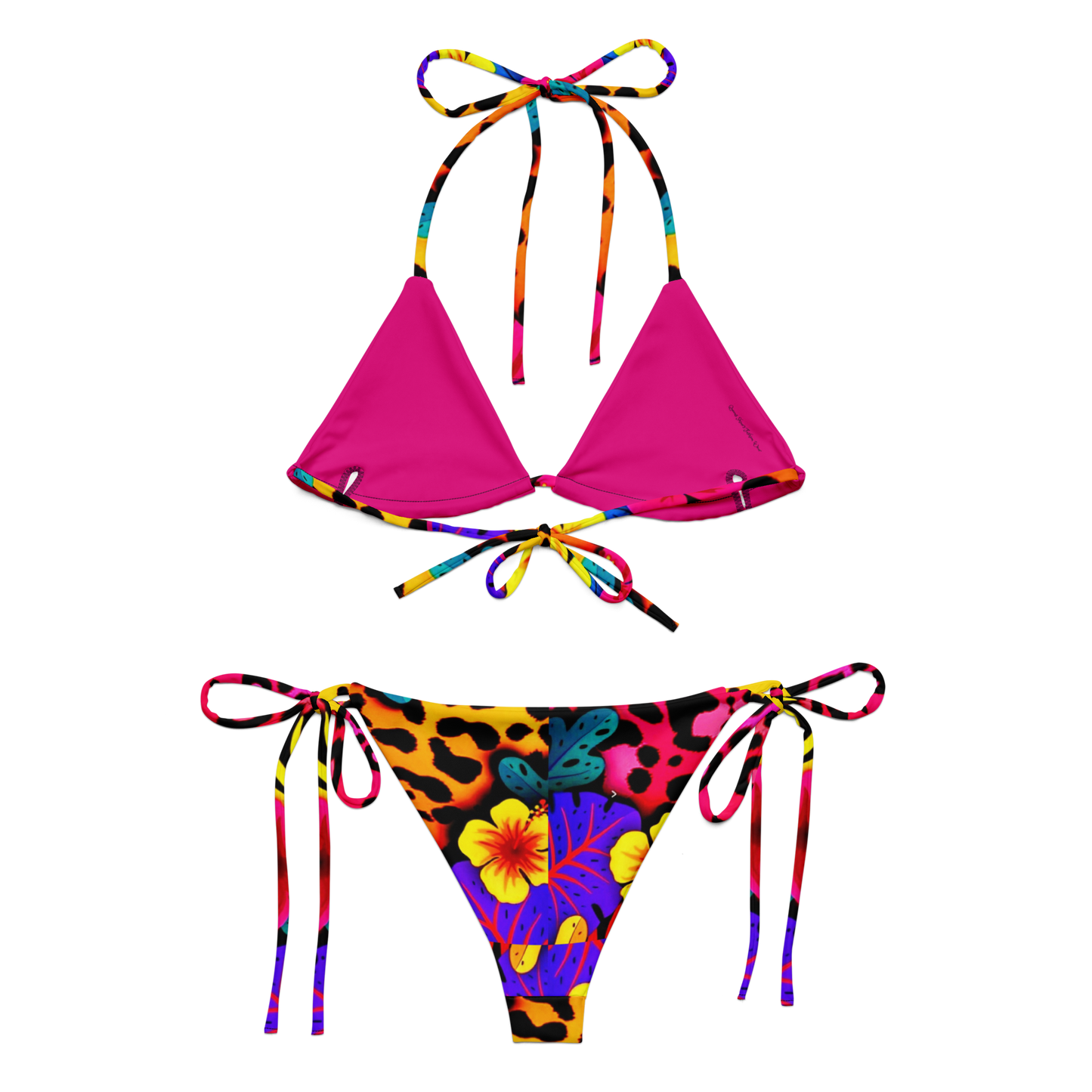 Two piece string bikini