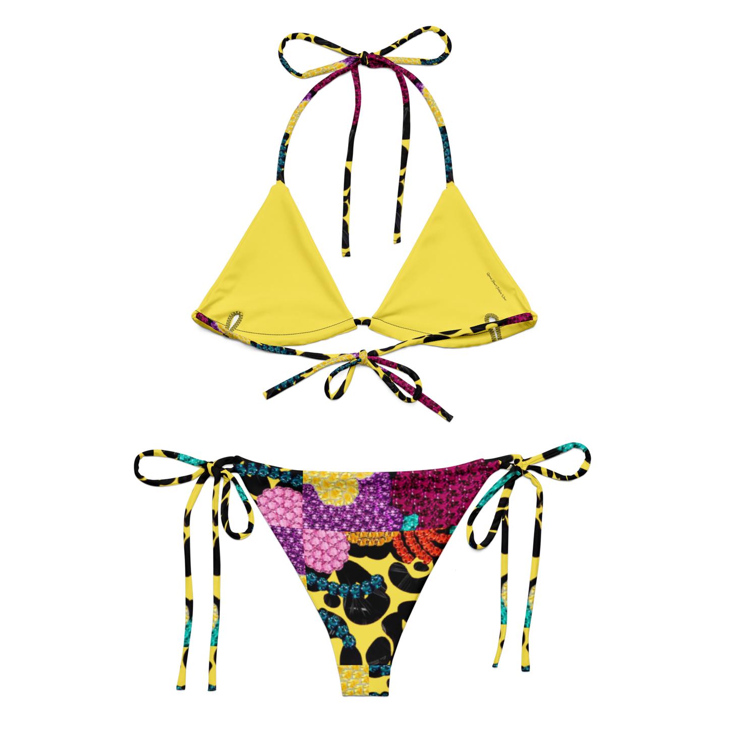 Two piece string bikini