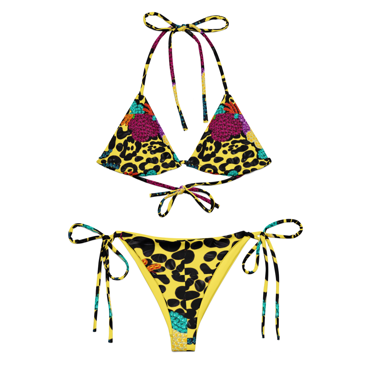 Two piece string bikini
