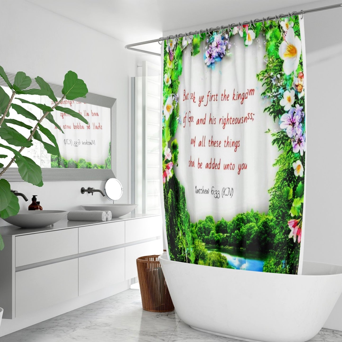 171. Quick-drying Shower Curtain