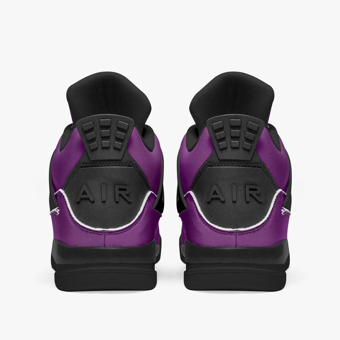 698. AJ4 Basketball Sneakers -Black Sole