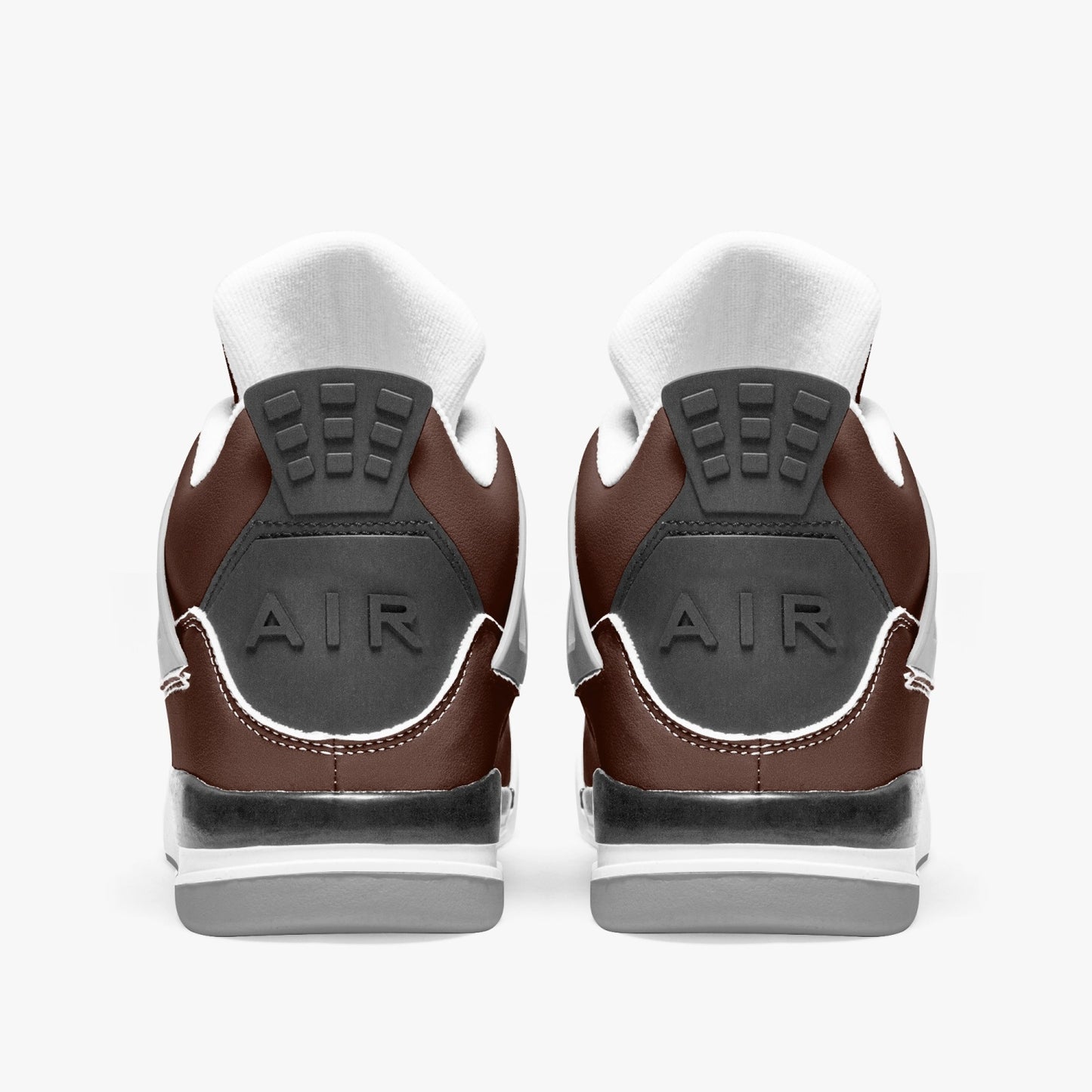 699. AJ4 Basketball Sneakers -Grey Sole