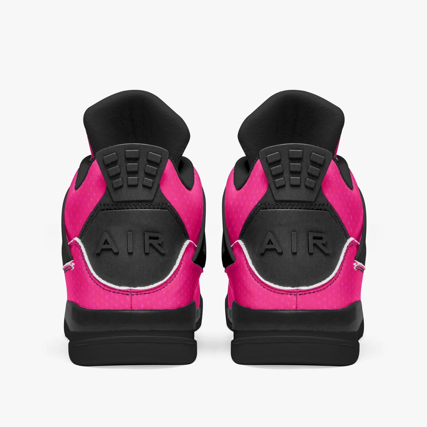 698. AJ4 Basketball Sneakers -Black Sole