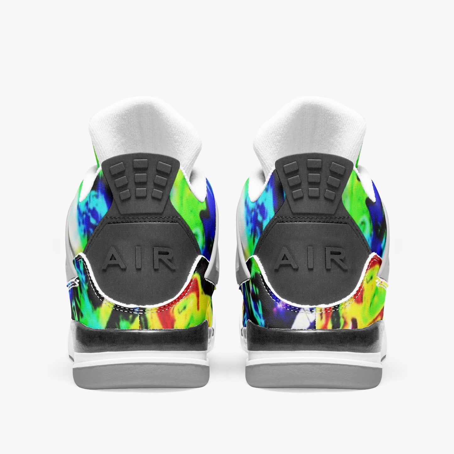 699. AJ4 Basketball Sneakers -Grey Sole