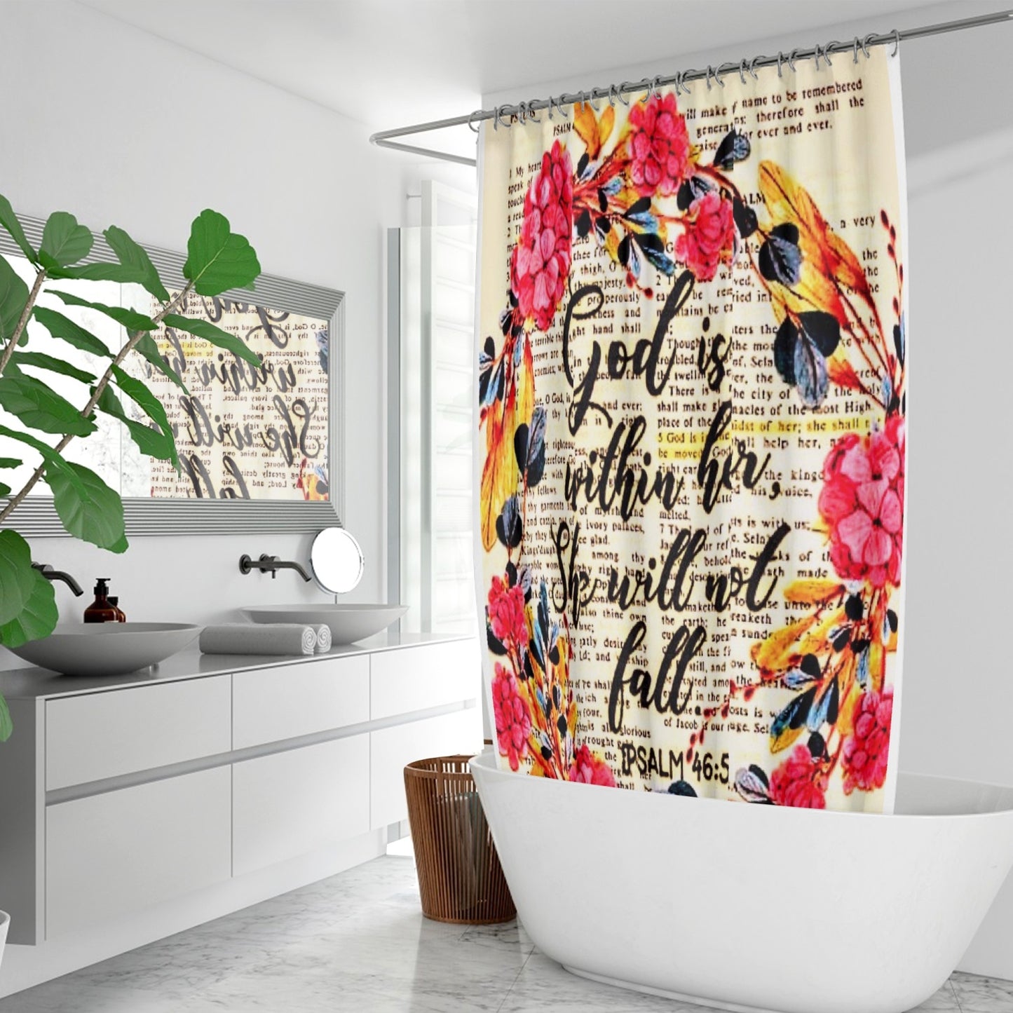 171. Quick-drying Shower Curtain