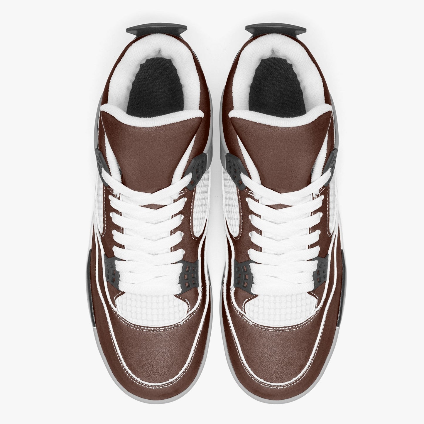 699. AJ4 Basketball Sneakers -Grey Sole