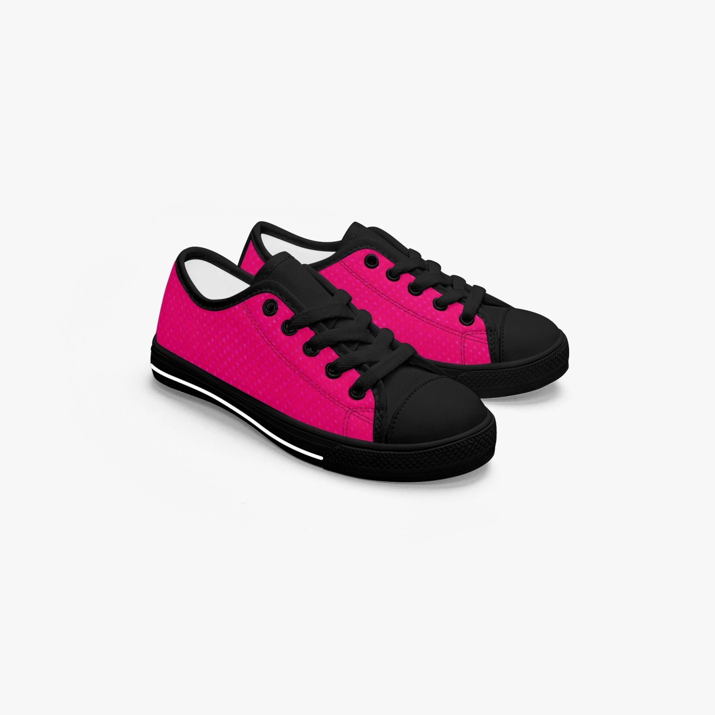 421.Kid’s Low-Top Canvas Shoes-Black
