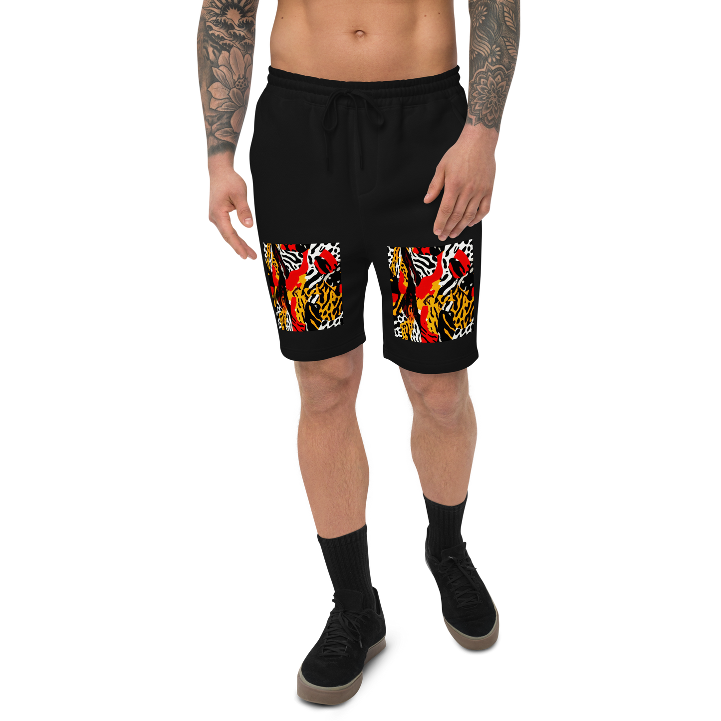 Men's fleece shorts