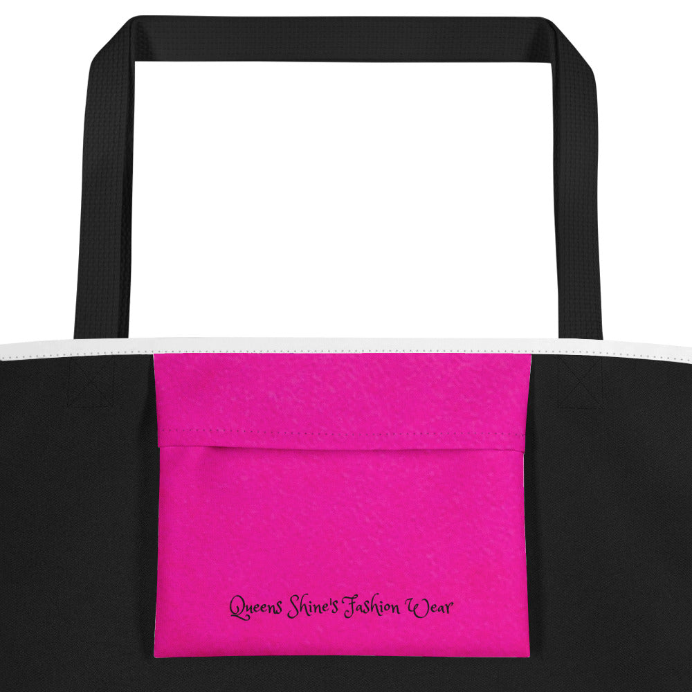 Queens Fashion Large Tote Bag