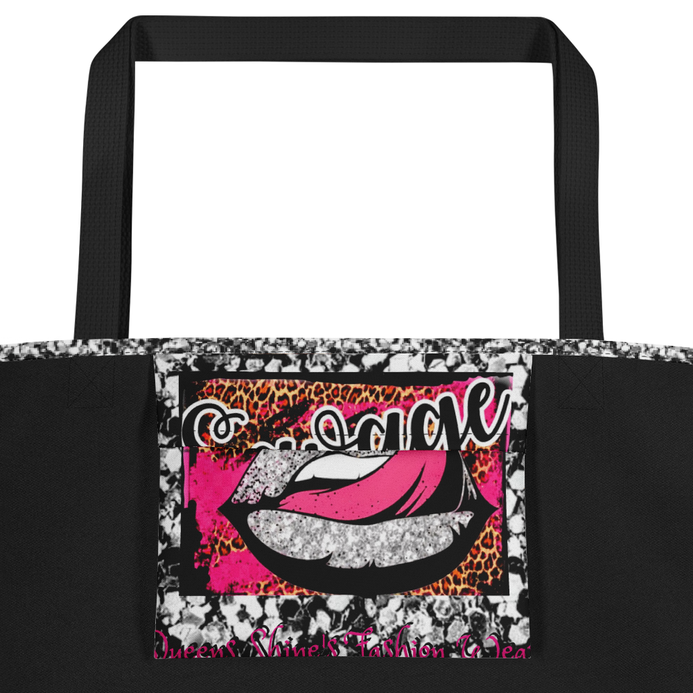 Queens Fashion Large Tote Bag