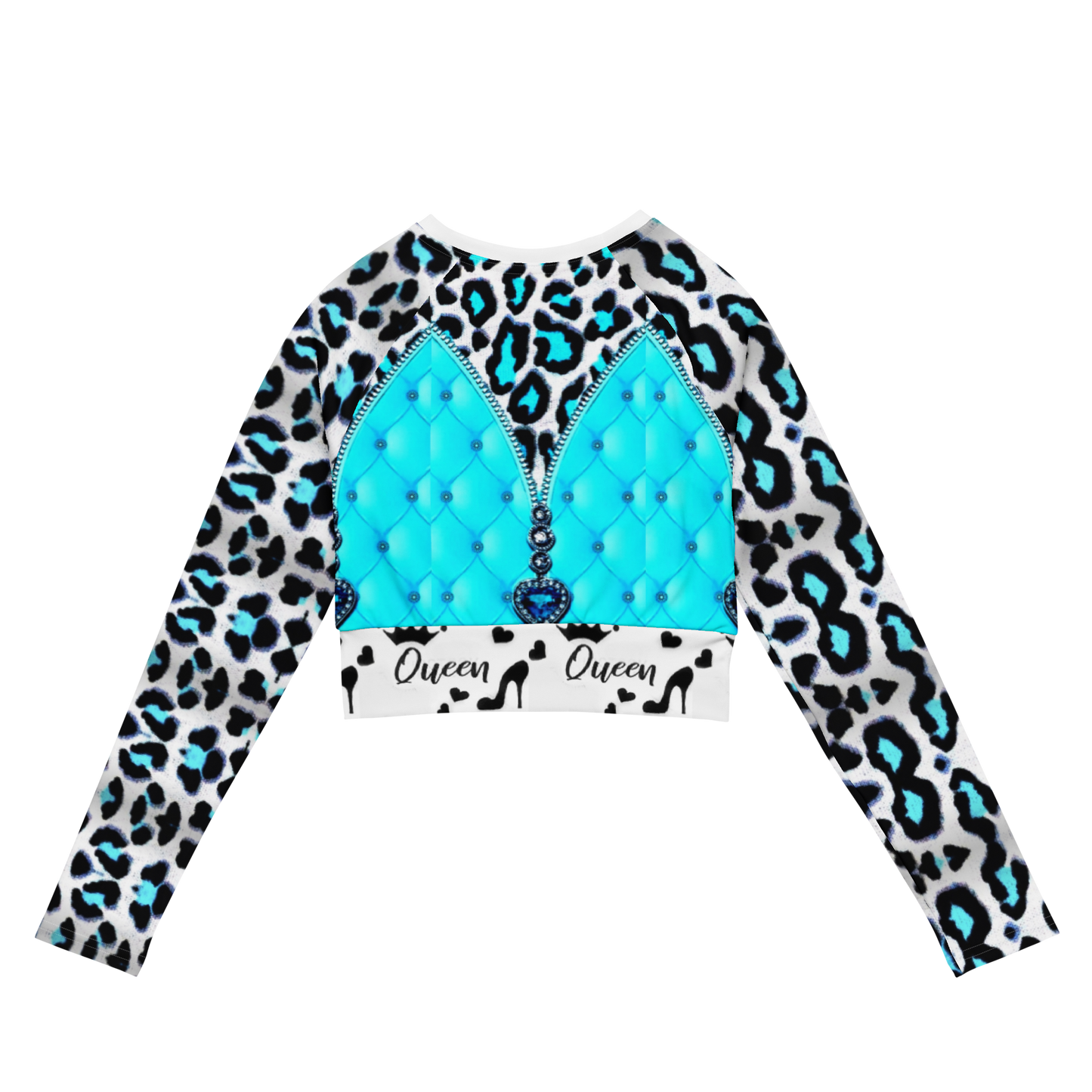 long-sleeve crop top
