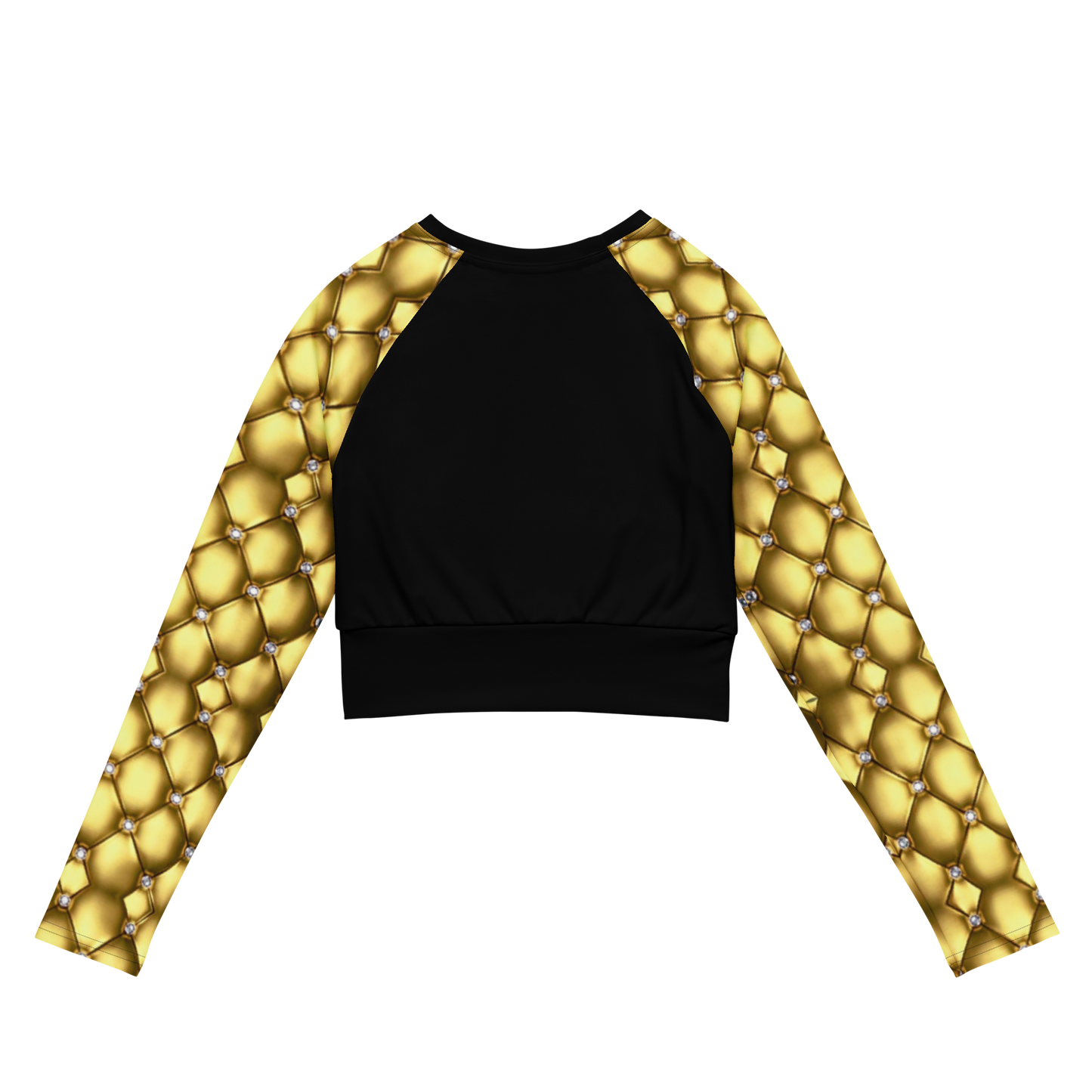 long-sleeve crop top