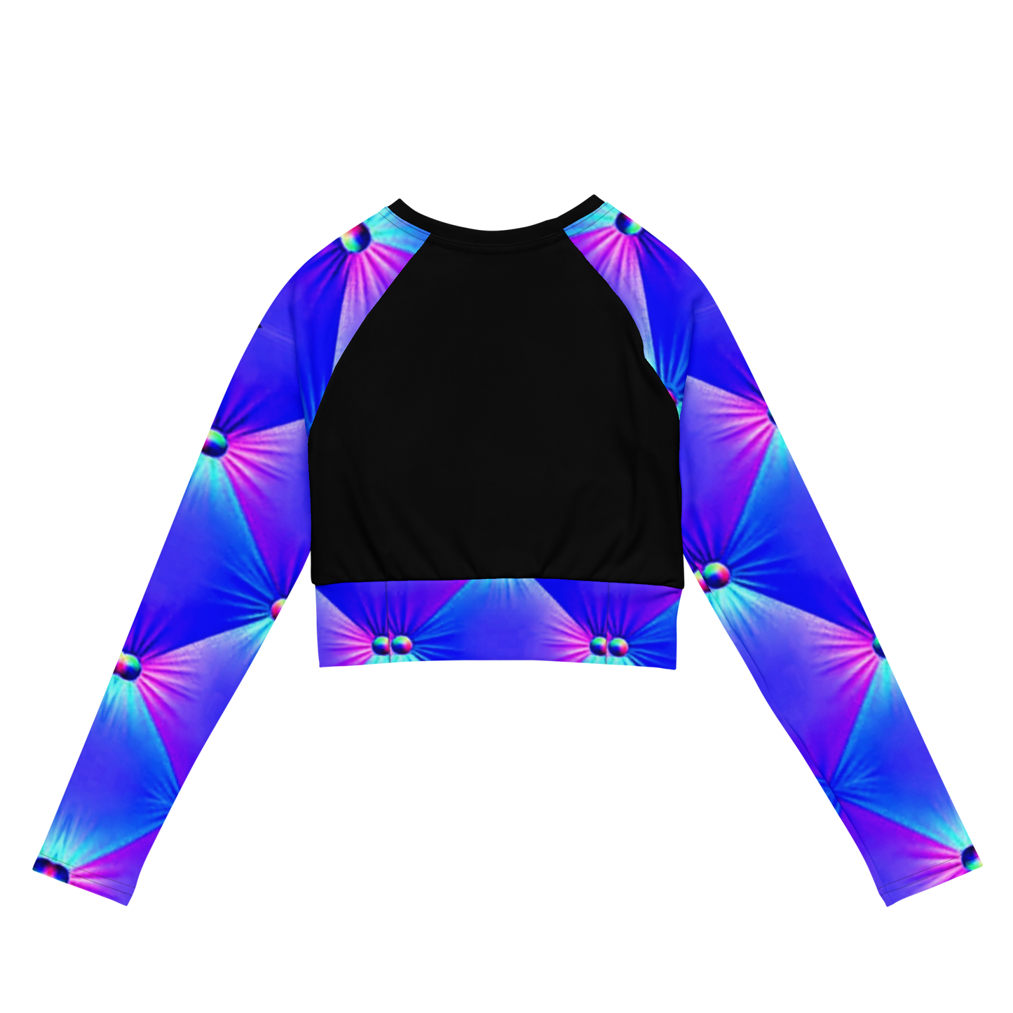 long-sleeve crop top