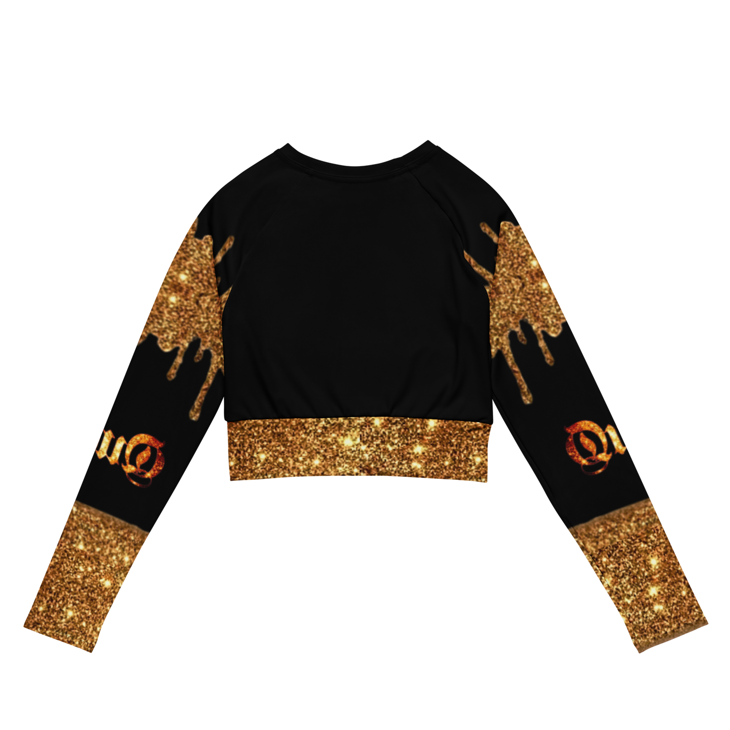 long-sleeve crop top