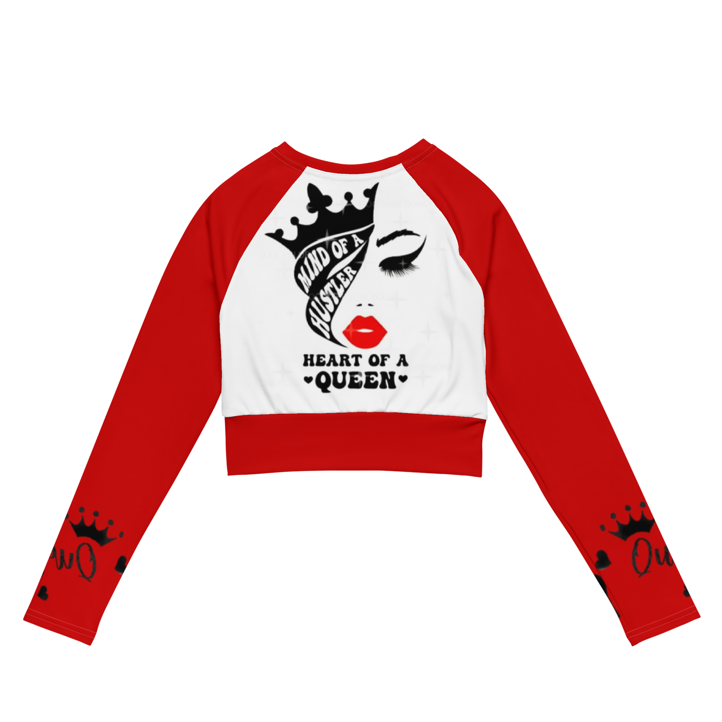 long-sleeve crop top