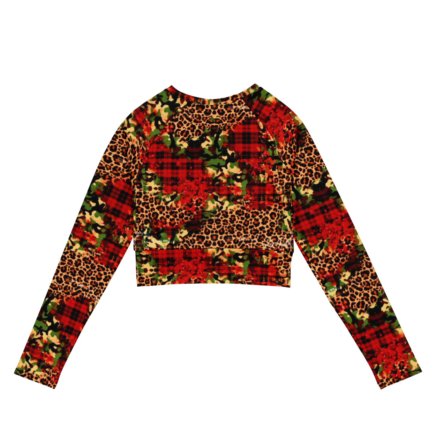 long-sleeve crop top