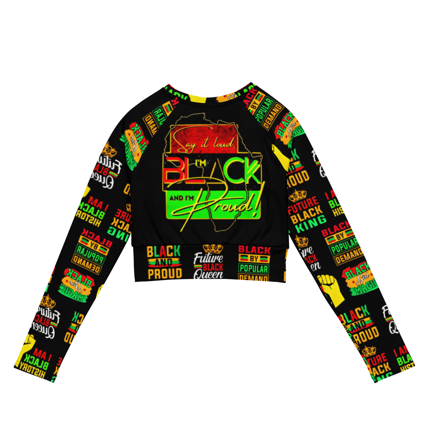 long-sleeve crop top