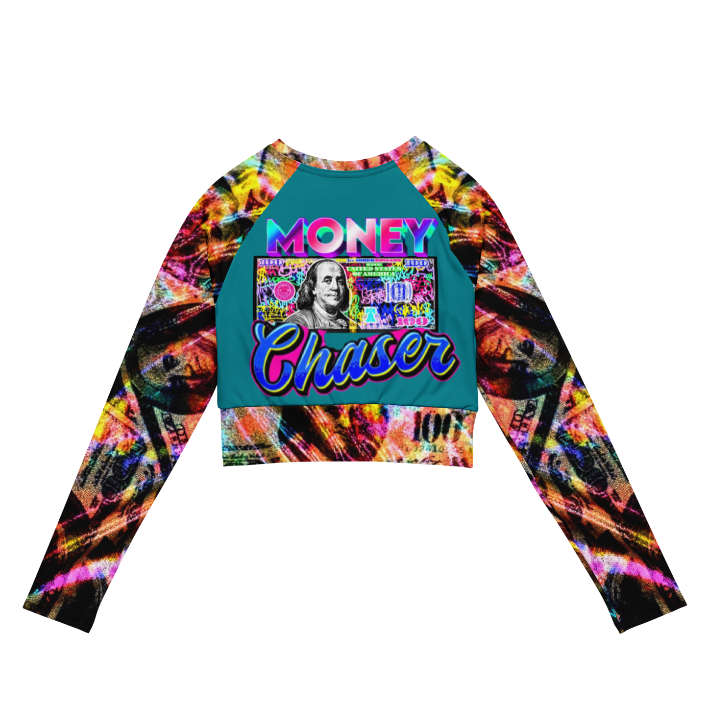 long-sleeve crop top