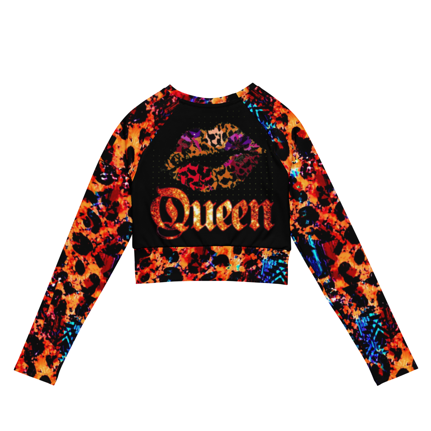 long-sleeve crop top