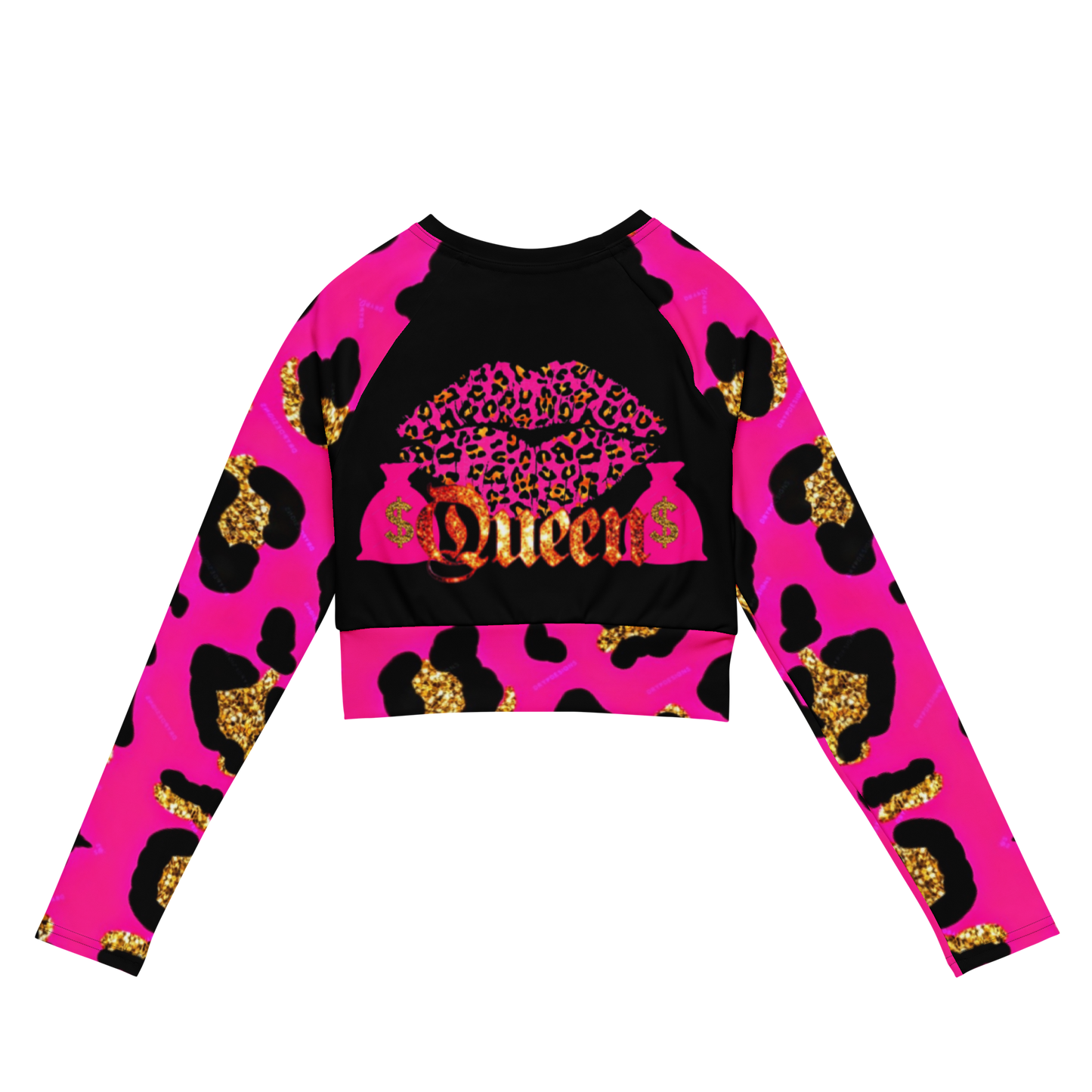 long-sleeve crop top