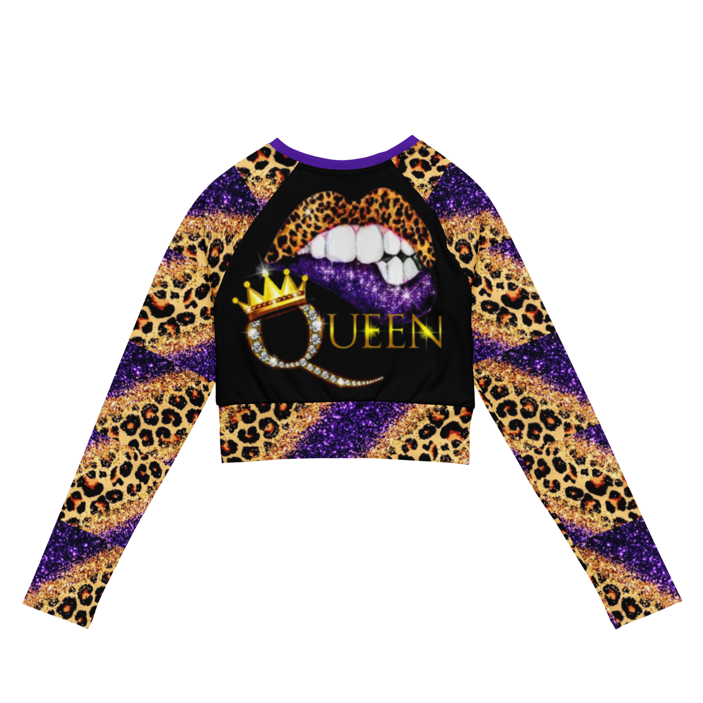 long-sleeve crop top
