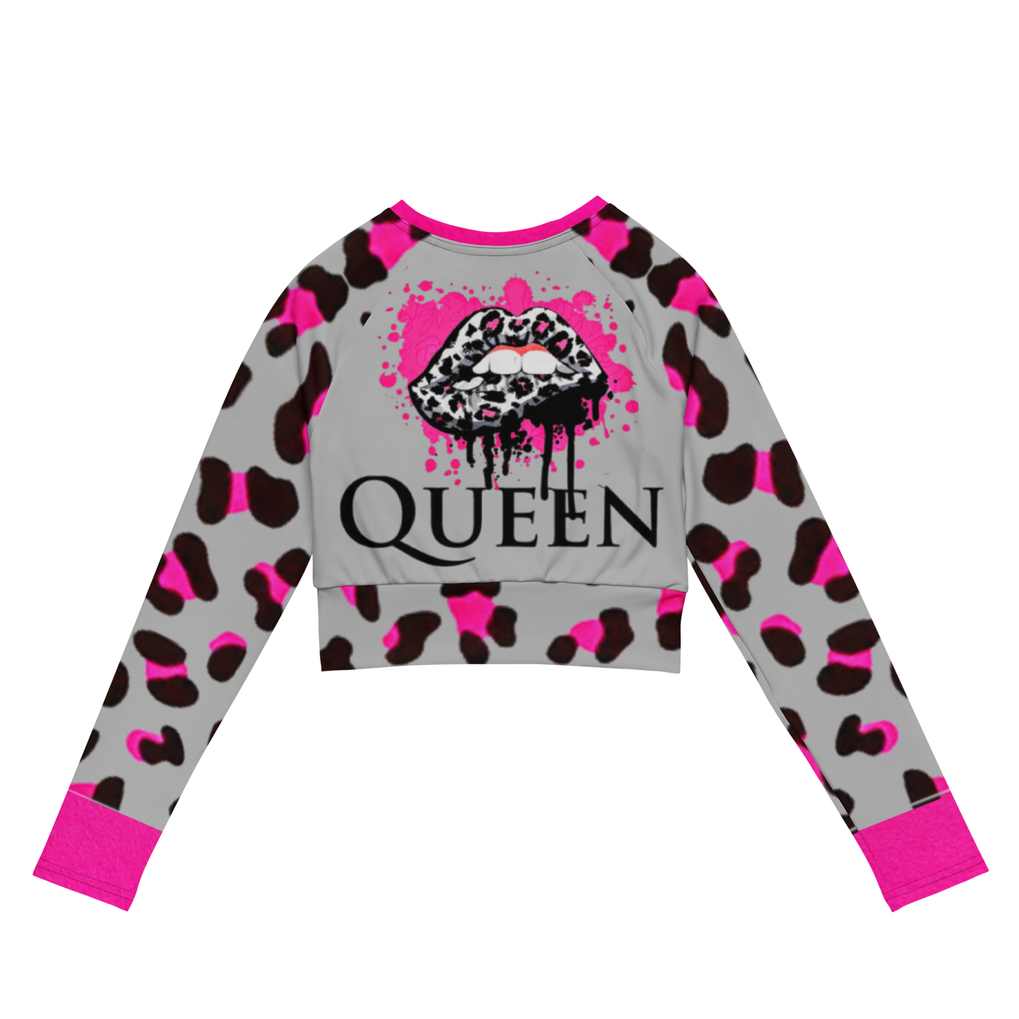 long-sleeve crop top